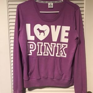 Pink sweatshirt